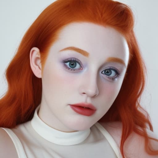  british queer youtuber ginger female face