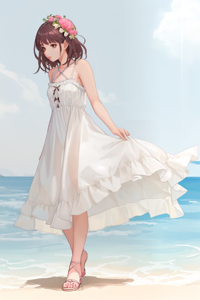  1GIRL SUMMER DRESS BEAUTIFUL Lovely