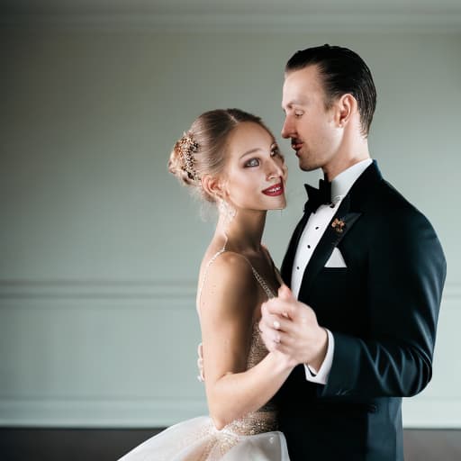 portrait+ style couple dancing ballroom