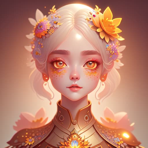 in OliDisco style yang man. flowers. cute. beautiful. fantasy style. 3D. ultra-HD. over-detailed face and eyes body and lips and nose and hands