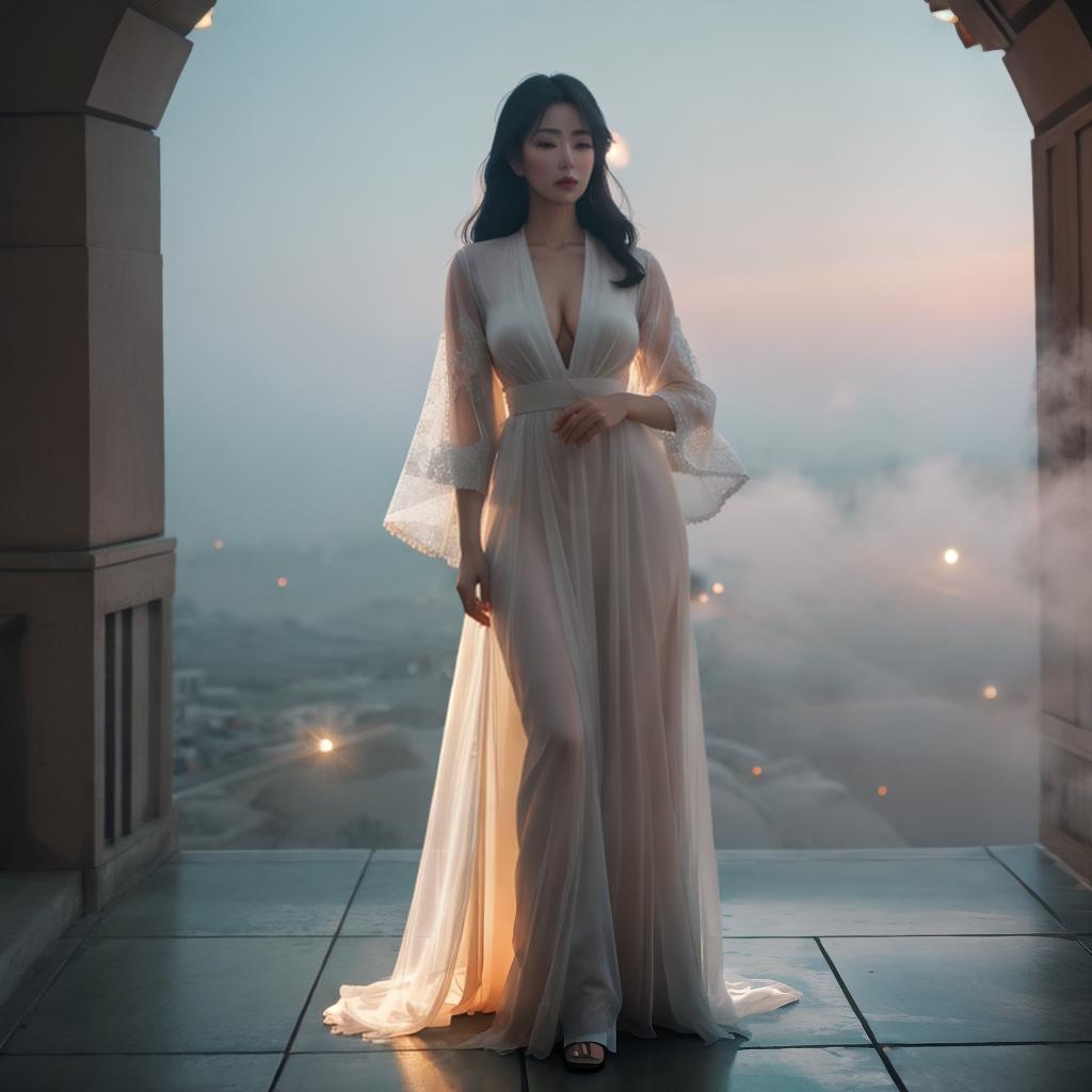  a girl hyperrealistic, full body, detailed clothing, highly detailed, cinematic lighting, stunningly beautiful, intricate, sharp focus, f/1. 8, 85mm, (centered image composition), (professionally color graded), ((bright soft diffused light)), volumetric fog, trending on instagram, trending on tumblr, HDR 4K, 8K