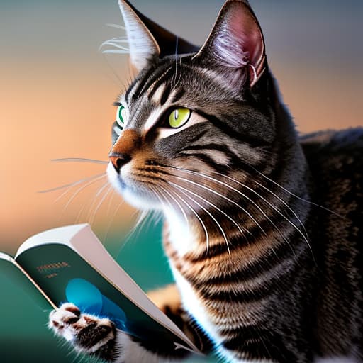 nvinkpunk Realistic image of a cat wearing headphones and reading glasses while riding a bus. hyperrealistic, full body, detailed clothing, highly detailed, cinematic lighting, stunningly beautiful, intricate, sharp focus, f/1. 8, 85mm, (centered image composition), (professionally color graded), ((bright soft diffused light)), volumetric fog, trending on instagram, trending on tumblr, HDR 4K, 8K