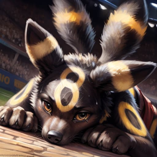  ((Umbreon)), , (((autofellatio))), (()), anatomically correct, gaping ,in the center of the stadium, (wearing a Pokemon trainer's cap), public humiliation, in front of witnesses, in the crowd ,knot, dog , feet towards the viewer, lying with his paws towards the viewer, penetration, public indecency, ,sperm in , , , tears, scaredy boy, tongue, ready to , after , sweat, tired, collar, cute,, , presenting , , s,, raised tail, paws,, best quality, shaded, extreme detail, highly detailed, ultradetailed, intricate, realistic, detailed background, hi res, realistic, photography \(artwork\), (by kenket), by ross tran, by michael & inessa garmash, by pino daeni, 