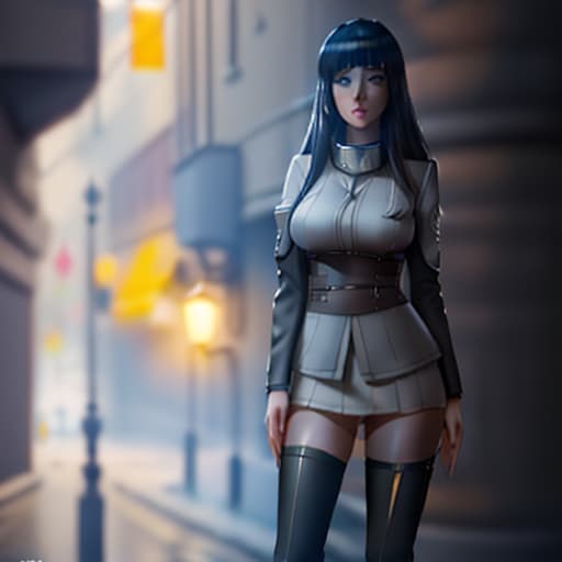  hinata, binkni hyperrealistic, full body, detailed clothing, highly detailed, cinematic lighting, stunningly beautiful, intricate, sharp focus, f/1. 8, 85mm, (centered image composition), (professionally color graded), ((bright soft diffused light)), volumetric fog, trending on instagram, trending on tumblr, HDR 4K, 8K