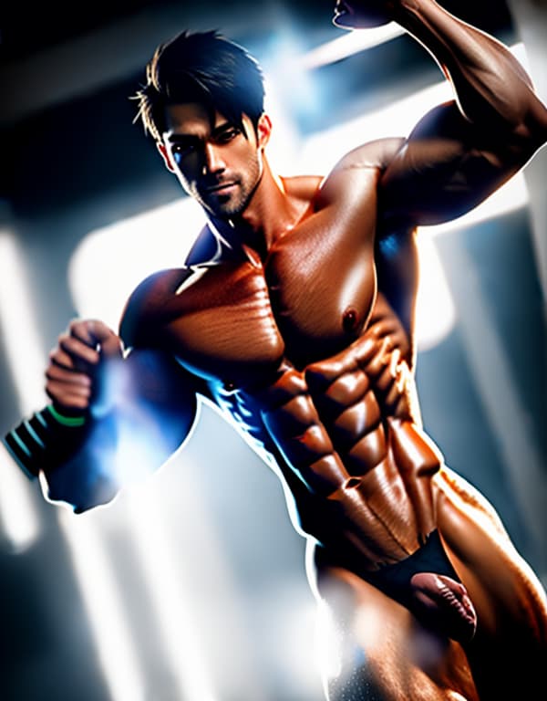  naked whole body，muscular, fit, handsome, young, passionate，strong，fitness instructor, naked,sfw, actual 8K portrait photo of gareth person, portrait, happy colors, bright eyes, clear eyes, warm smile, smooth soft skin，symmetrical, anime wide eyes, soft lighting, detailed face, by makoto shinkai, stanley artgerm lau, wlop, rossdraws, concept art, digital painting, looking into camera，muscular, fit, handsome, young, passionate，naked，whole body hyperrealistic, full body, detailed clothing, highly detailed, cinematic lighting, stunningly beautiful, intricate, sharp focus, f/1. 8, 85mm, (centered image composition), (professionally color graded), ((bright soft diffused light)), volumetric fog, trending on instagram, trending on tumblr, HDR 4K, 8K