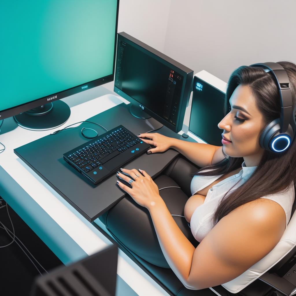  raccoon sitting in gaming chair front a computer on desktop, ((semi anthropomorphic)),(full body), tail, belly, sitting, fat, (chubby), (((white background))), solo, desktop, gaming chair, side view,  [[[clothes]]] hyperrealistic, full body, detailed clothing, highly detailed, cinematic lighting, stunningly beautiful, intricate, sharp focus, f/1. 8, 85mm, (centered image composition), (professionally color graded), ((bright soft diffused light)), volumetric fog, trending on instagram, trending on tumblr, HDR 4K, 8K