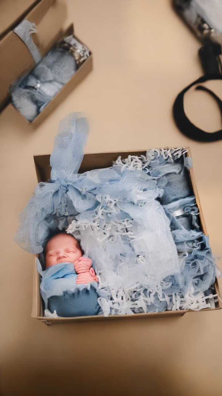 lnkdn photography description box Kur'an karım welcome baby boy gift 🎁 boxes baby shower Kur'an karım welcome baby boy