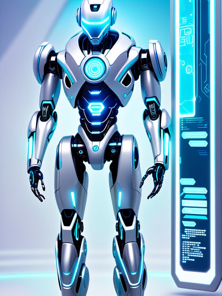  cybernetic style This prompt is missing text that needs to be translated. Please provide the full text. . futuristic, technological, cybernetic enhancements, robotics, artificial intelligence themes