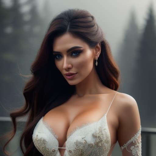  most beautiful woman with beautiful eyes and open hairs, 4k photography hyperrealistic, full body, detailed clothing, highly detailed, cinematic lighting, stunningly beautiful, intricate, sharp focus, f/1. 8, 85mm, (centered image composition), (professionally color graded), ((bright soft diffused light)), volumetric fog, trending on instagram, trending on tumblr, HDR 4K, 8K