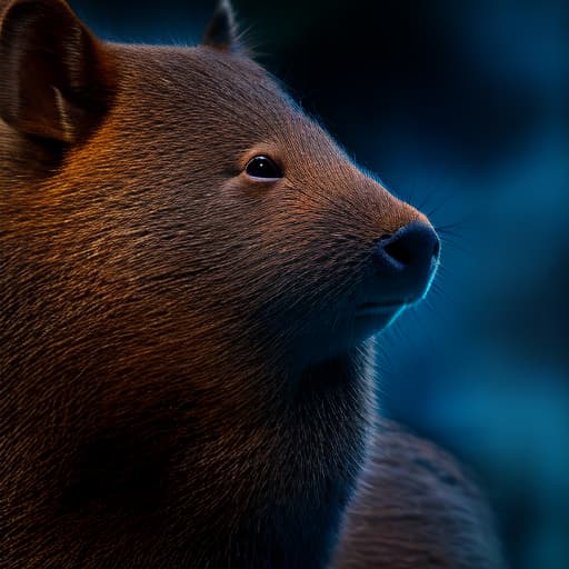 mdjrny-v4 style dinosaurio capybara hyperrealistic, full body, detailed clothing, highly detailed, cinematic lighting, stunningly beautiful, intricate, sharp focus, f/1. 8, 85mm, (centered image composition), (professionally color graded), ((bright soft diffused light)), volumetric fog, trending on instagram, trending on tumblr, HDR 4K, 8K