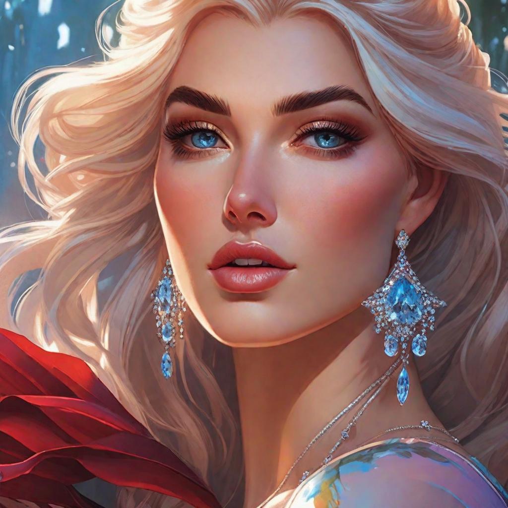  crie imagens pra ser pôster só da Elsa pra frozen 3 sendo rainha guerreira do gelo e chefe da tribo da floresta, multicolored hair, Colorful background, realistic shaded perfect face, fine details by realistic shaded lighting poster by ilya kuvshinov katsuhiro otomo, magali villeneuve, artgerm, jeremy lipkin and michael garmash and rob rey hyperrealistic, full body, detailed clothing, highly detailed, cinematic lighting, stunningly beautiful, intricate, sharp focus, f/1. 8, 85mm, (centered image composition), (professionally color graded), ((bright soft diffused light)), volumetric fog, trending on instagram, trending on tumblr, HDR 4K, 8K