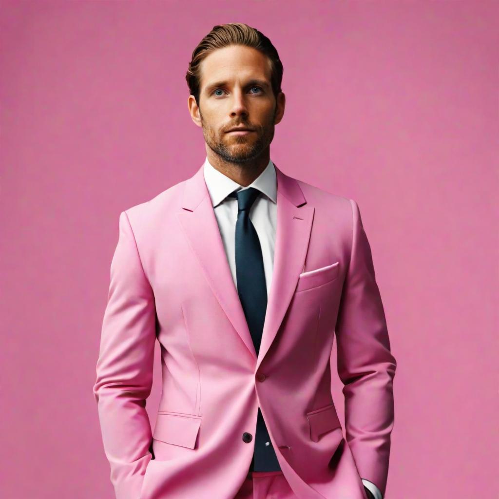  Jesse pink man in suit