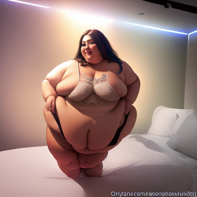  SSBBW babe hyperrealistic, full body, detailed clothing, highly detailed, cinematic lighting, stunningly beautiful, intricate, sharp focus, f/1. 8, 85mm, (centered image composition), (professionally color graded), ((bright soft diffused light)), volumetric fog, trending on instagram, trending on tumblr, HDR 4K, 8K