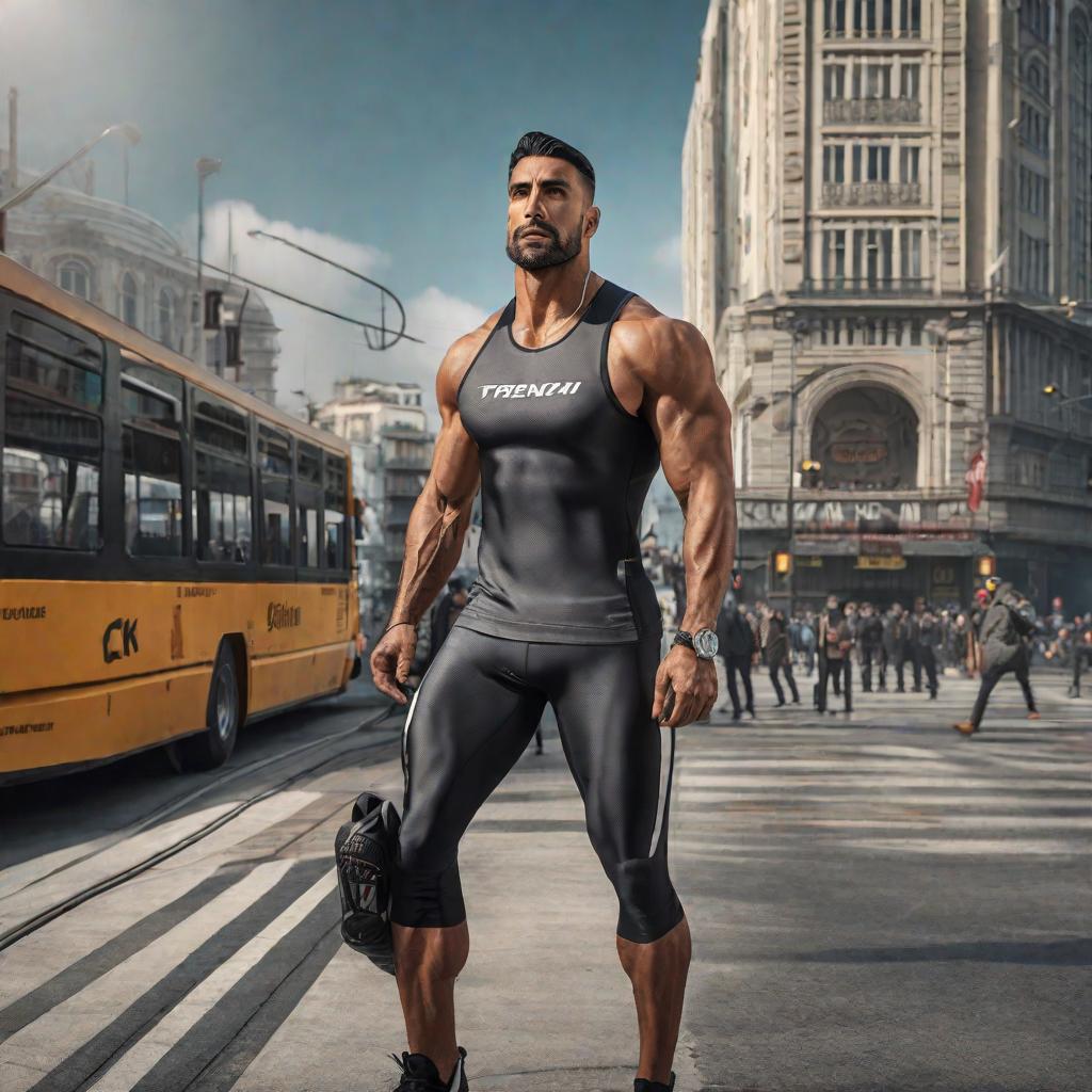  Atleta de 100 metros planos hyperrealistic, full body, detailed clothing, highly detailed, cinematic lighting, stunningly beautiful, intricate, sharp focus, f/1. 8, 85mm, (centered image composition), (professionally color graded), ((bright soft diffused light)), volumetric fog, trending on instagram, trending on tumblr, HDR 4K, 8K