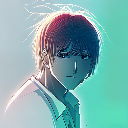 dublex style anime colorful character