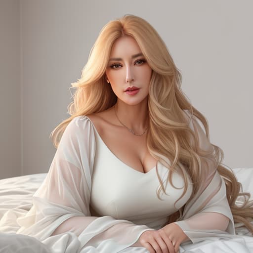  (realistic, high quality, sharp focus, top resolution, premium quality, professional shot, high definition, dim light:1.4), a picture of a liberated 2 old with long, dense golden hair, slightly curling at the ends, frames her graceful oval face with perfect eyes, long black lashes, while her figure, with its exquisite curves, big natural s, rounded shoulders,radiates femininity and ual allure, bed, crumpled sheets and blankets, her hair tousled, ing erected big , (pose, ing ), hyperrealistic, full body, detailed clothing, highly detailed, cinematic lighting, stunningly beautiful, intricate, sharp focus, f/1. 8, 85mm, (centered image composition), (professionally color graded), ((bright soft diffused light)), volumetric fog, trending on instagram, trending on tumblr, HDR 4K, 8K