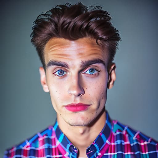 portrait+ style joe sugg queer face