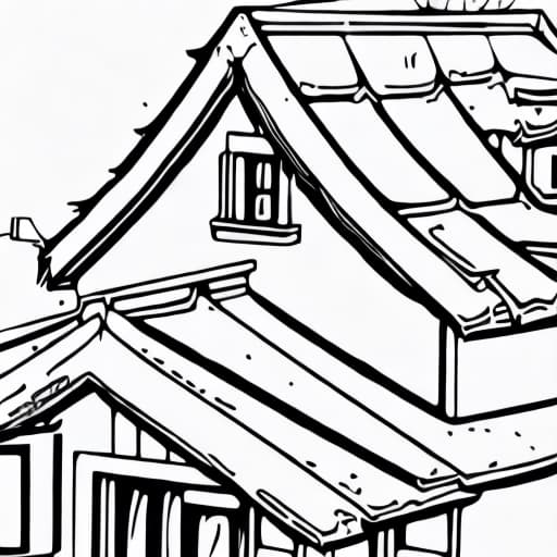  roofer coloring page