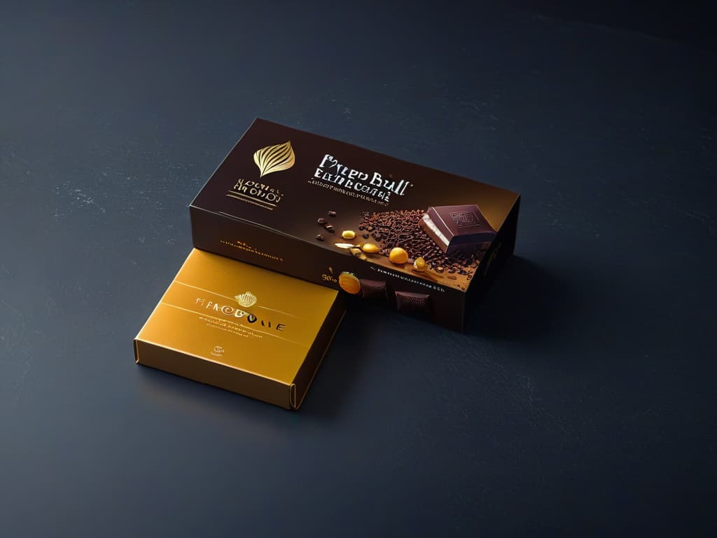  An ultradetailed, minimalist image of a variety of premium chocolate brands neatly arranged on a sleek, black marble countertop. Each brand is meticulously placed with their packaging facing forward, showcasing their unique designs and enticing colors. The soft, natural light gently illuminates the scene, highlighting the luxurious textures and intricate details of the chocolate wrappers. A subtle reflection adds a touch of elegance to the overall composition, creating a visually captivating and sophisticated image that perfectly complements the professional and inspiring tone of the article. hyperrealistic, full body, detailed clothing, highly detailed, cinematic lighting, stunningly beautiful, intricate, sharp focus, f/1. 8, 85mm, (centered image composition), (professionally color graded), ((bright soft diffused light)), volumetric fog, trending on instagram, trending on tumblr, HDR 4K, 8K