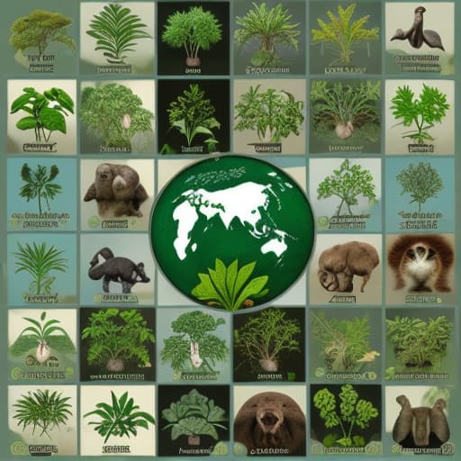  Earth animals plants