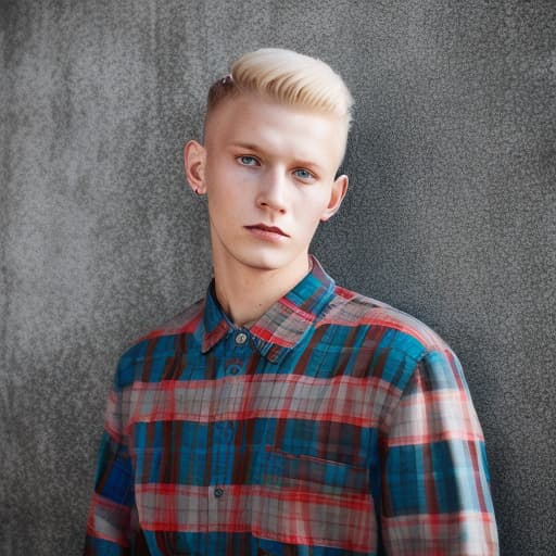 portrait+ style czech homosexual queer twink blonde very cute dude face