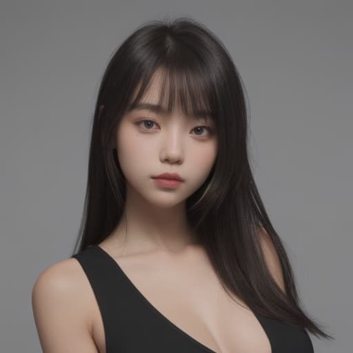  girl, best quality, solo, headshot, simple background