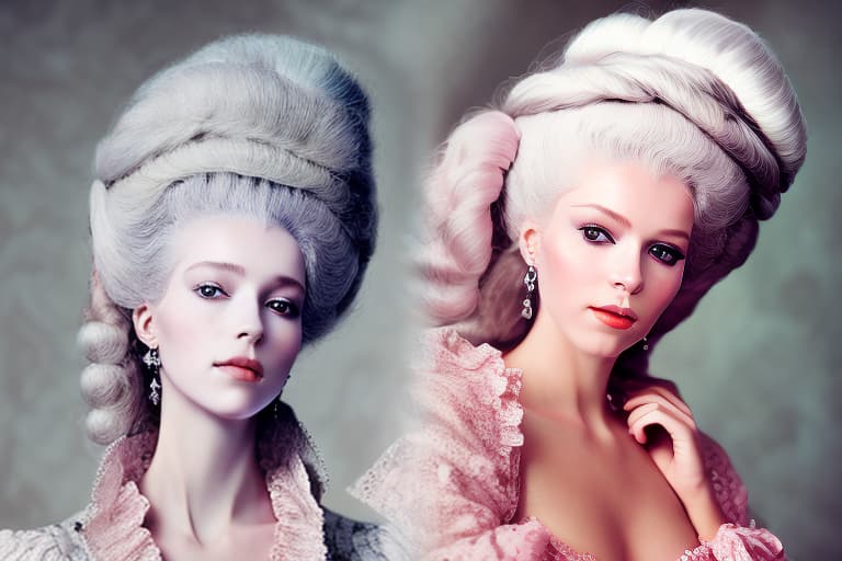 portrait+ style Marie Antoinette