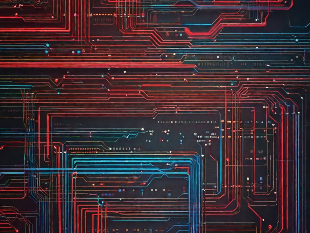  A tangled web of computer code, with bugs highlighted in red and blue, overlaid with the Google logo. The image illustrates the challenges of AI development and the ongoing efforts to improve and refine the technology. digital art, ilustration, no flares, clean hyperrealistic, full body, detailed clothing, highly detailed, cinematic lighting, stunningly beautiful, intricate, sharp focus, f/1. 8, 85mm, (centered image composition), (professionally color graded), ((bright soft diffused light)), volumetric fog, trending on instagram, trending on tumblr, HDR 4K, 8K