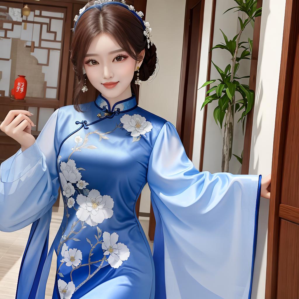  masterpiece, best quality, cheongsam pretty woman