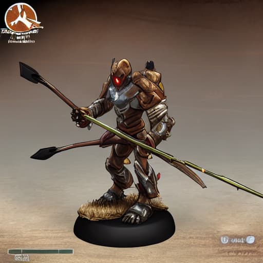  nature warforged nature background warforged his body fully is a tree body robot behind him it's a large satchel bag long bow with arrow ranger groom stalker