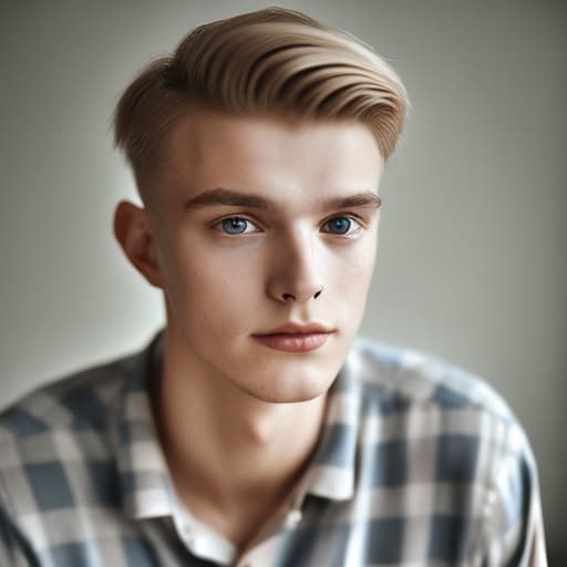 portrait+ style czech homosexual queer twink blonde very cute dude face