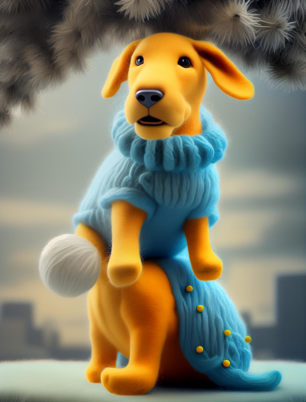 woolitize woolitize ( Yellow lab sitting near Christmas tree)!! hyperrealistic, full body, detailed clothing, highly detailed, cinematic lighting, stunningly beautiful, intricate, sharp focus, f/1. 8, 85mm, (centered image composition), (professionally color graded), ((bright soft diffused light)), volumetric fog, trending on instagram, trending on tumblr, HDR 4K, 8K