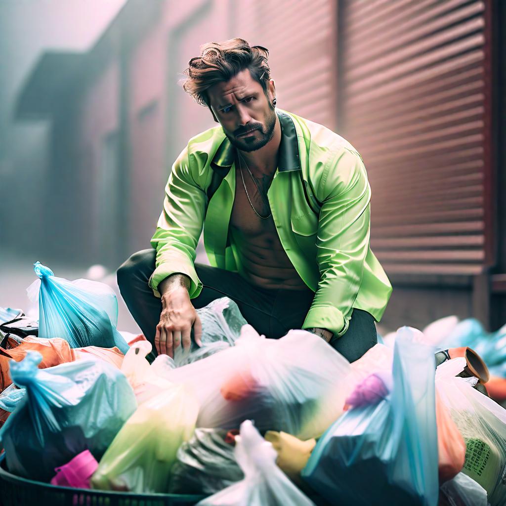  I'd throw you in the trash but the trashbag would be wasted. hyperrealistic, full body, detailed clothing, highly detailed, cinematic lighting, stunningly beautiful, intricate, sharp focus, f/1. 8, 85mm, (centered image composition), (professionally color graded), ((bright soft diffused light)), volumetric fog, trending on instagram, trending on tumblr, HDR 4K, 8K