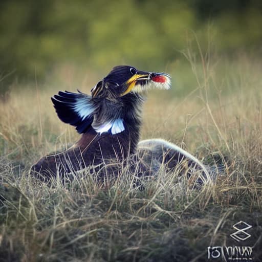  xxxx Wildlife Wonders hyperrealistic, full body, detailed clothing, highly detailed, cinematic lighting, stunningly beautiful, intricate, sharp focus, f/1. 8, 85mm, (centered image composition), (professionally color graded), ((bright soft diffused light)), volumetric fog, trending on instagram, trending on tumblr, HDR 4K, 8K