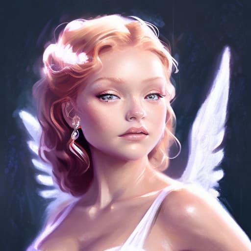 portrait+ style angel