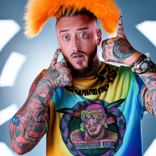 portrait+ style enzo amore queer face