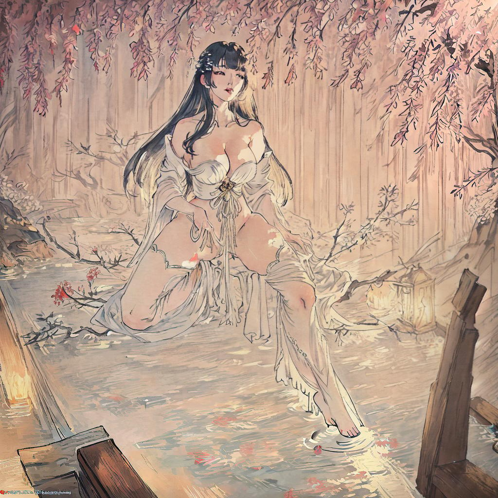 Prepare to be amazed by this exceptional artwork of a nude Japanese supermodel beauty. With the best quality and ultra-detailed visuals, the scene depicts the subject in a mesmerizing pose, delicately spreading her legs to reveal her alluring clitoris. The artist masterfully combines realism with a touch of fantasy, creating a captivating atmosphere. The color palette is rich and vibrant, complementing the subject's natural beauty. hyperrealistic, full body, detailed clothing, highly detailed, cinematic lighting, stunningly beautiful, intricate, sharp focus, f/1. 8, 85mm, (centered image composition), (professionally color graded), ((bright soft diffused light)), volumetric fog, trending on instagram, trending on tumblr, HDR 4K, 8K