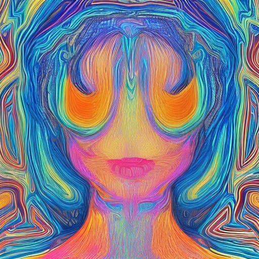 lnkdn photography psychedelic woman