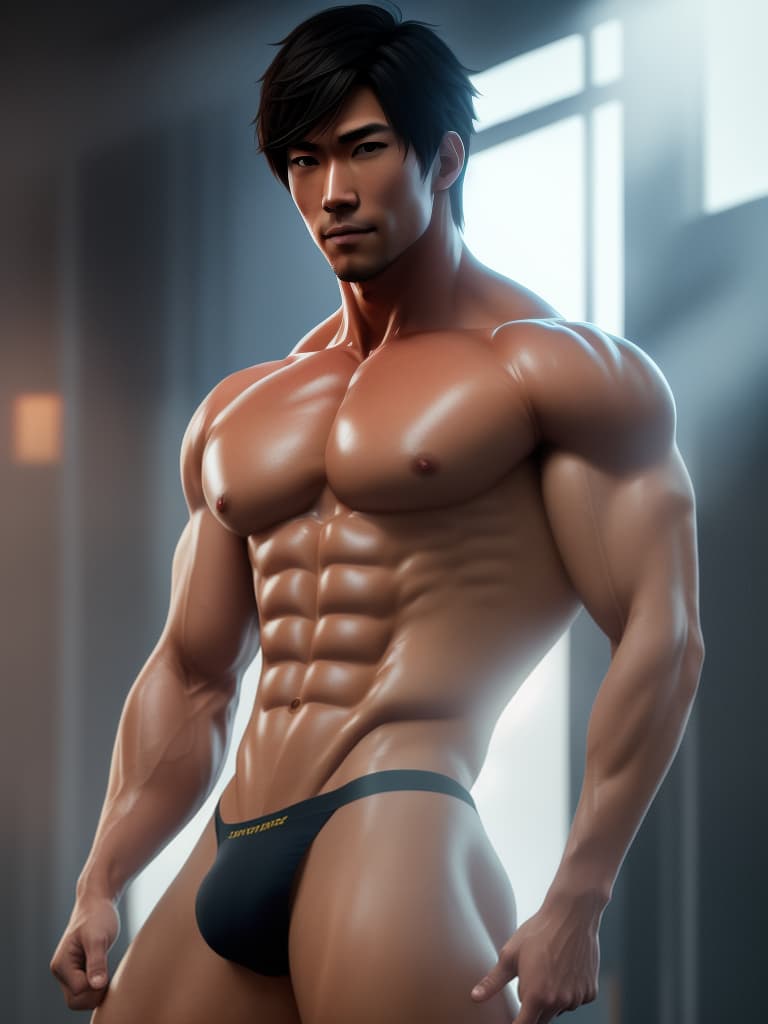  Asiatic，whole body，minister of sports，ass，naked whole body，muscular, fit, handsome, young, passionate，strong，fitness instructor, naked,sfw, actual 8K portrait photo of gareth person, portrait, happy colors, bright eyes, clear eyes, warm smile, smooth soft skin，symmetrical, anime wide eyes, soft lighting, detailed face, by makoto shinkai, stanley artgerm lau, wlop, rossdraws, concept art, digital painting, looking into camera，muscular, fit, handsome, young, passionate，naked，whole body，minister of sports，ass hyperrealistic, full body, detailed clothing, highly detailed, cinematic lighting, stunningly beautiful, intricate, sharp focus, f/1. 8, 85mm, (centered image composition), (professionally color graded), ((bright soft diffused light)), volumetric fog, trending on instagram, trending on tumblr, HDR 4K, 8K