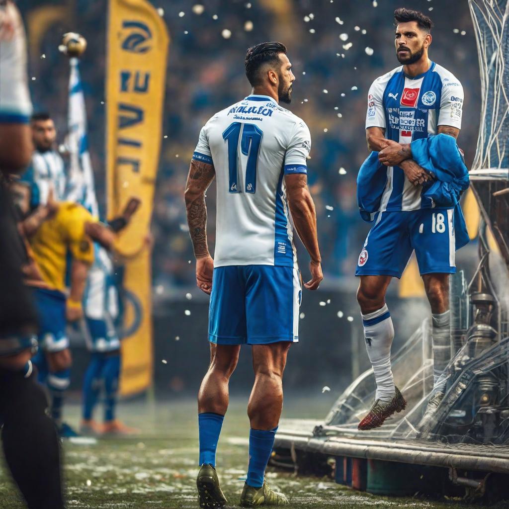  Cuando va a volver a salir campeón el puebla FC hyperrealistic, full body, detailed clothing, highly detailed, cinematic lighting, stunningly beautiful, intricate, sharp focus, f/1. 8, 85mm, (centered image composition), (professionally color graded), ((bright soft diffused light)), volumetric fog, trending on instagram, trending on tumblr, HDR 4K, 8K