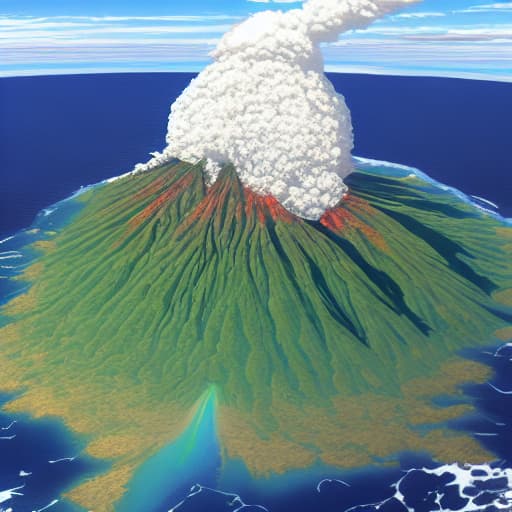  volcano in ocean