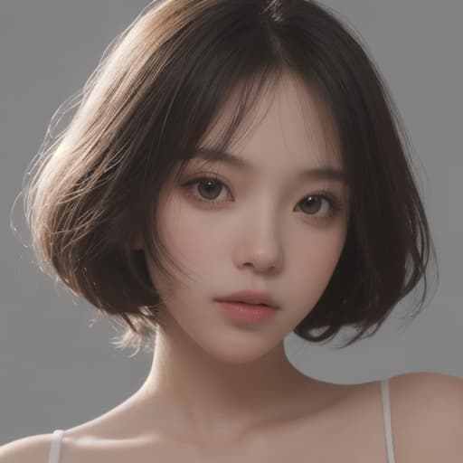  girl, best quality, solo, headshot, simple background