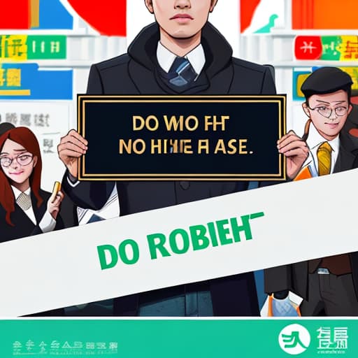  Draw a queuing poster with the words "Do not fight, do not rob, orderly passage" on it. The words should be large and eye-catching. The picture size is 70CM*110CM.