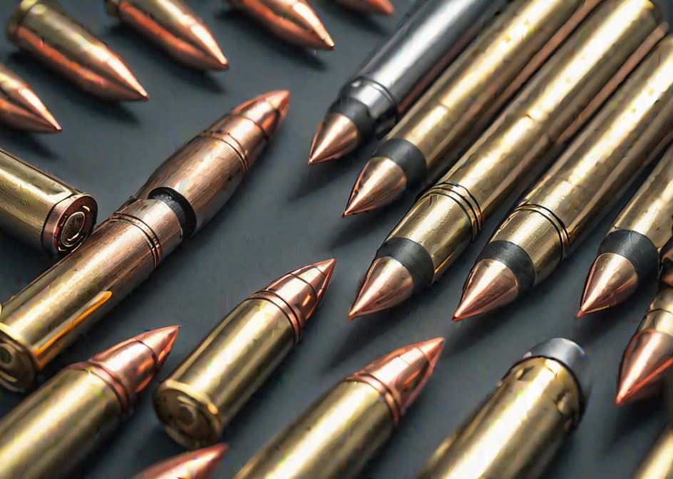  Vector minimalistic patern ammunition  (bullets) hyperrealistic, full body, detailed clothing, highly detailed, cinematic lighting, stunningly beautiful, intricate, sharp focus, f/1. 8, 85mm, (centered image composition), (professionally color graded), ((bright soft diffused light)), volumetric fog, trending on instagram, trending on tumblr, HDR 4K, 8K