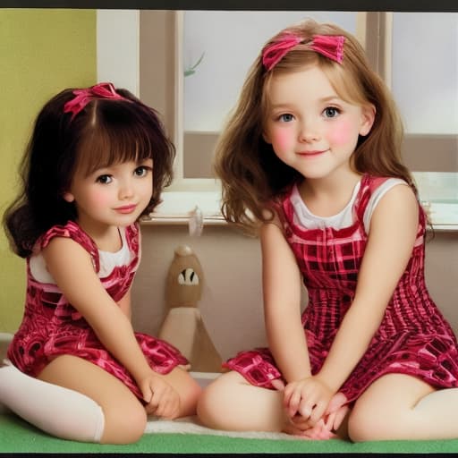  little girls