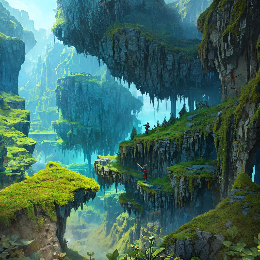  with abstract fantasy elements, adventure awaits