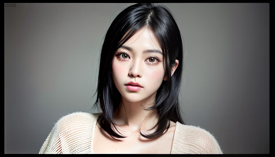  Black hair, big eyes,, (Masterpiece, BestQuality:1.3), (ultra detailed:1.2), (hyperrealistic:1.3), (RAW photo:1.2),High detail RAW color photo, professional photograph, (Photorealistic:1.4), (realistic:1.4), ,professional lighting, (japanese), beautiful face, (realistic face)