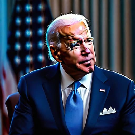  Biden Administration's Standoff with Congress on Crypto Regulation hyperrealistic, full body, detailed clothing, highly detailed, cinematic lighting, stunningly beautiful, intricate, sharp focus, f/1. 8, 85mm, (centered image composition), (professionally color graded), ((bright soft diffused light)), volumetric fog, trending on instagram, trending on tumblr, HDR 4K, 8K