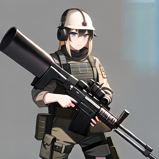  man soldier gun sniper