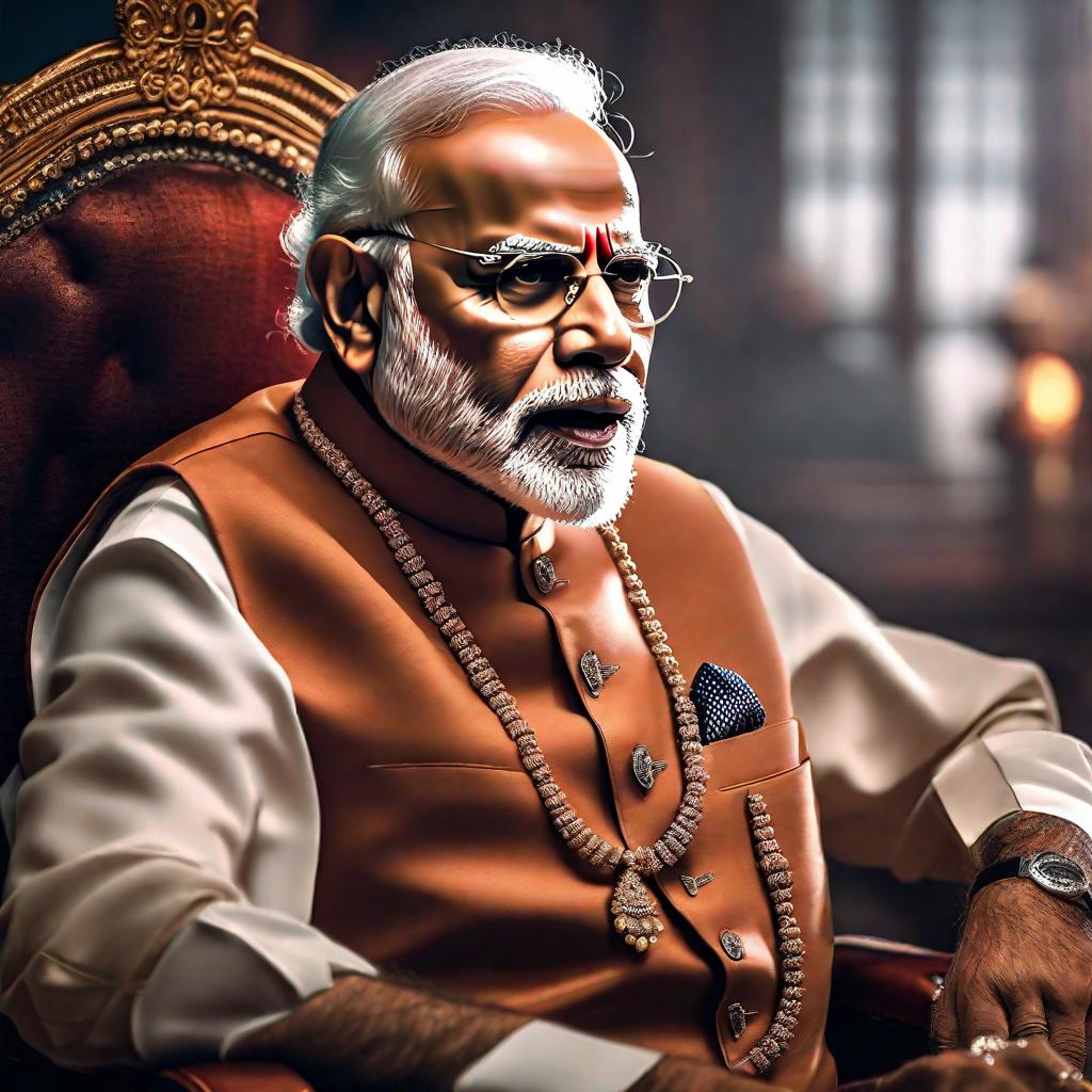  narendra modi farting hyperrealistic, full body, detailed clothing, highly detailed, cinematic lighting, stunningly beautiful, intricate, sharp focus, f/1. 8, 85mm, (centered image composition), (professionally color graded), ((bright soft diffused light)), volumetric fog, trending on instagram, trending on tumblr, HDR 4K, 8K